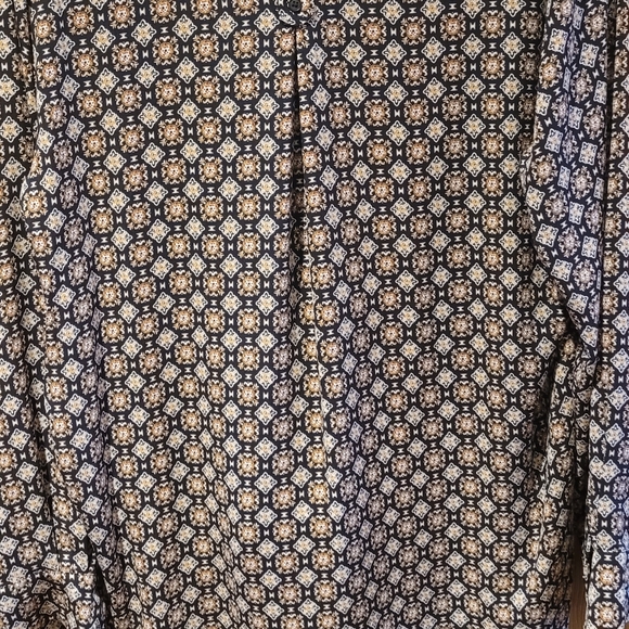 Pleione Long Sleeve Blouses Size XL V Neck - Picture 8 of 8